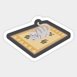 Sleeping cat Sticker